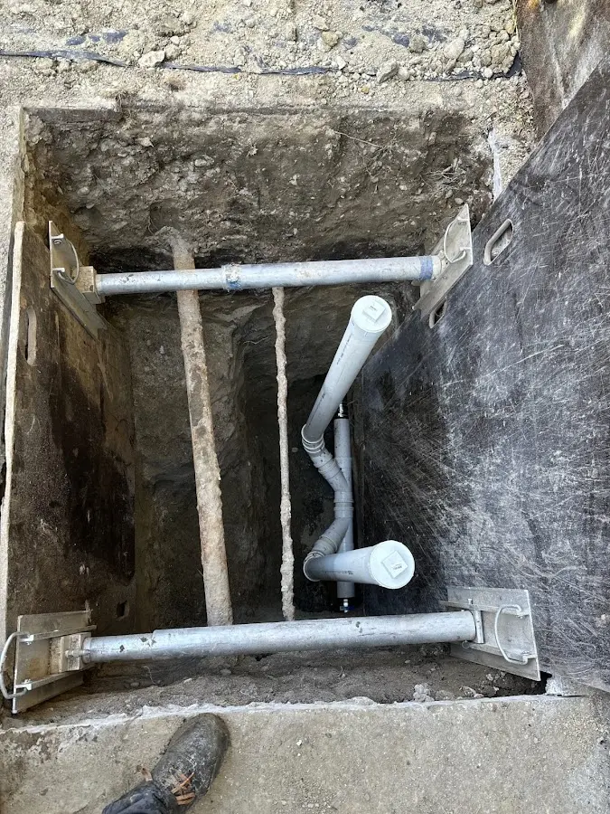 Experienced plumber completing Gas Line Repair work in Mint Hill